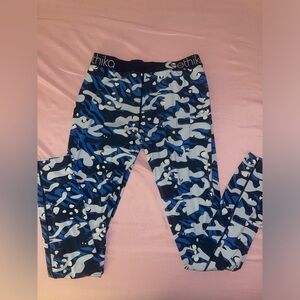 Ethika Blue Camo Leggings